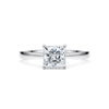 1ct Princess Solitaire Lab Diamond Engagement Ring