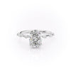 Oval "Lily" Lab Diamond Ring