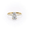 Oval "Peony" Lab Diamond Ring