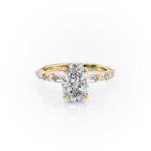  Oval "Alysia" Lab Diamond Ring