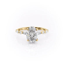  Oval "Cala" Lab Diamond Ring