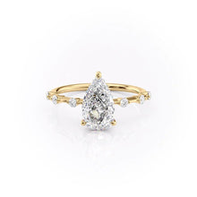  Pear "Lily" Lab Diamond Ring