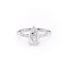 Pear"Azalea" Lab Diamond Ring