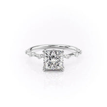  Princess "Lily" Lab Diamond Ring