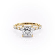  Princess "Alysia" Lab Diamond Ring