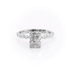 Radiant "Peony" Lab Diamond Ring