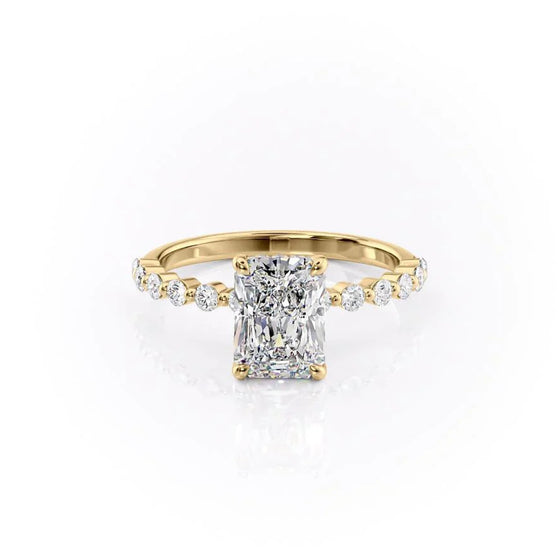 Radiant "Peony" Lab Diamond Ring