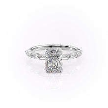  Radiant "Alysia" Lab Diamond Ring