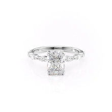  Radiant "Azalea" Lab Diamond Ring