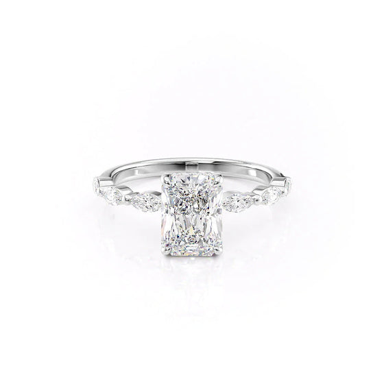 Oval "Azalea" Lab Diamond Ring