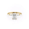 Radiant "Azalea" Lab Diamond Ring