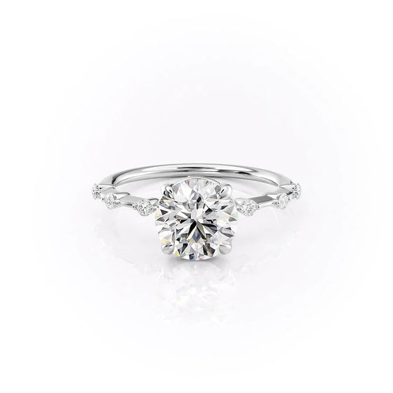 Round "Lily" Lab Diamond Ring