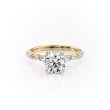  Round "Alysia" Lab Diamond Ring