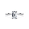 1ct Emerald Cut Solitaire Lab Diamond Engagement Ring