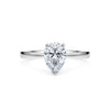 1ct Pear Solitaire Lab Diamond Engagement Ring
