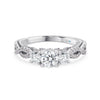 Ameira Trilogy Diamond Engagement Ring
