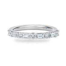  Baguette and Round Brilliant Eternity Ring