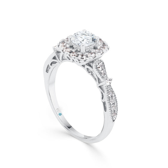 Sofia Round Brilliant Diamond Engagement Ring